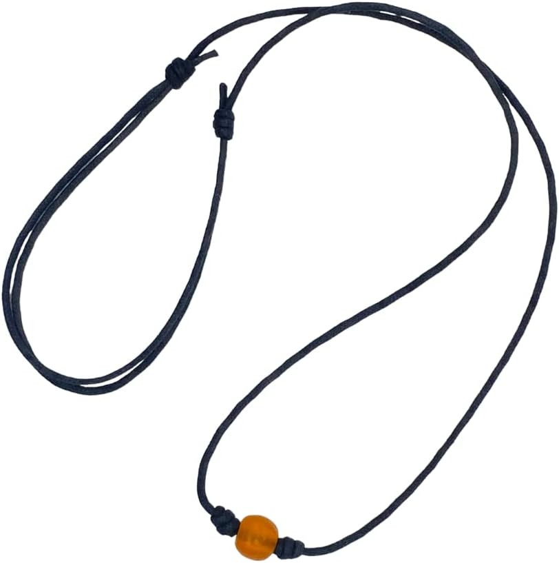 Mens Sea Glass Ocean mix Necklace - Men Surfing Seaglass Waterproof, Hawaii Jewelry, Hawaiian Vibes, Women Cute Choker, Beach Aesthetic Accessories, African Ocean Recycle Bead, Summer