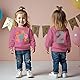 2. Geburtstag Mädchen Sweatshirt “I’M TWO CUTE” Drucker Pullover Zweiter Geburtstags Babykleidung Kinder Rundhals Langarmshirt Baby Ankündigung Outfits Herbst Winter Pulli(Dunkelrosa,2 Jahre)