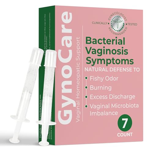 Bacterial Vaginosis Symptoms Relief | BV For Women | Natural Homeopathic Vaginal Ointment for Odor Itching BV and Vaginal Microbiota Imbalance | 7 Pre Filled Applicators