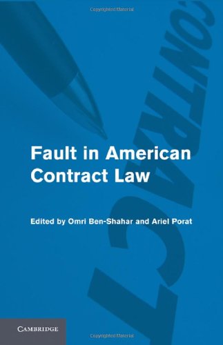 Fault in American Contract Law