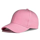 maozuzyy Herren Kappe Hut Baseballcap Damen Herren Unisex Camouflage Fahsion Baseball Cap Hysteresenhut Hip Hop Einstellbar-Rosa