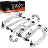 Frankberg 8x Kit de Bras de Suspension Avant Gauche Droite Compatible avec P.a.s.s.a.t Variant 3B6 A4 800 P.a.s.s.a.t Variant 3B5 P.a.s.s.a.t 3B2 P.a.s.s.a.t 3B3 Remplacer# K90498,K80562