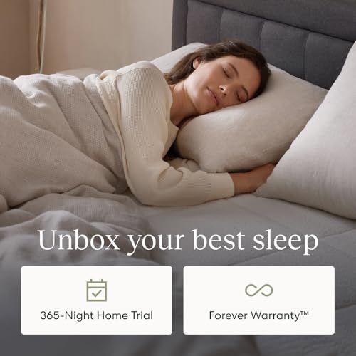 Image of Awara Natural Hybrid Full Mattress 10 Inch - Certified Organic Natural Latex - Sustainable New Zealand Wool - Fiberglass-Free - 365-Night Trial