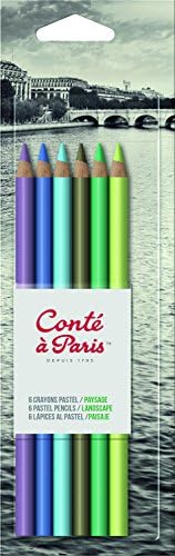 Conté à Paris Pastel Pencils, Set of 6, Landscape image 5