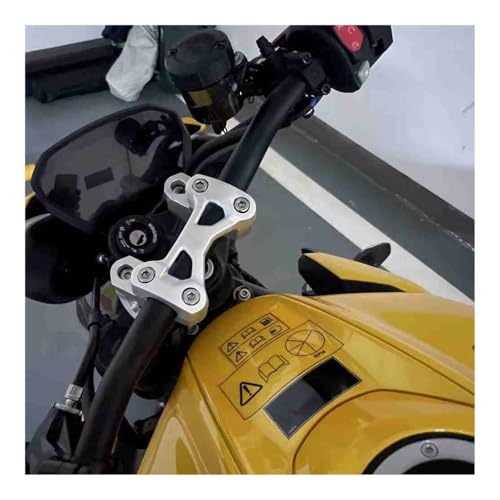 Elevador ajustable de manillar para Street Triple 765R que aumenta la altura de la base 5