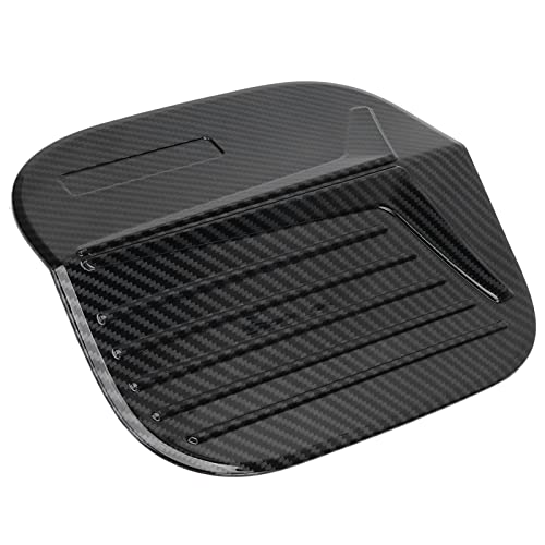 Acabamento da tampa do tanque de combustível de combustível, cor de fibra de carbono ABS a gás combu