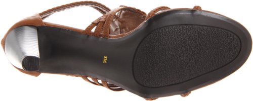 Image of Ann Marino Women's Harlow Sandal,Brown,6 M US