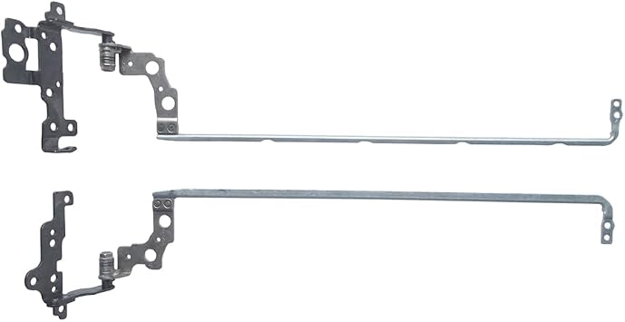 Replacement Laptop LCD Screen Hinges Shaft Axis For HP 17-p000 17-p100 Silver Non-Touch Screen Model