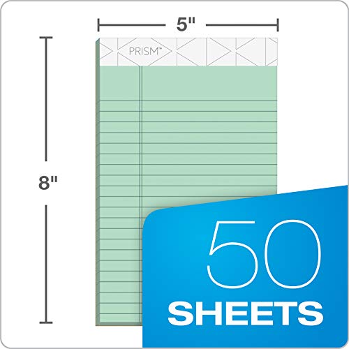 Bloc de table TOPS Prism Plus perforé 50 feuilles vert