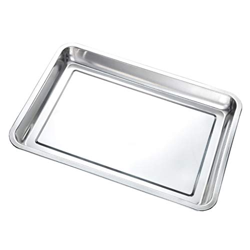 Stainless Steel Oven Tray 45×35×2cm for Baking & Roasting