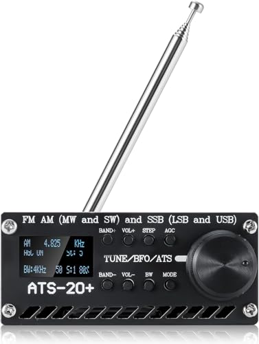 AURSINC Si4732 ATS-20+ Ricevitore radio portatile a onde corte, FM