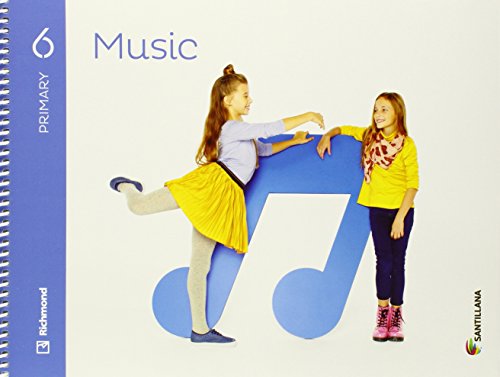 Portada de Music 6º Primaria Students Book + Cd Ed 2015
