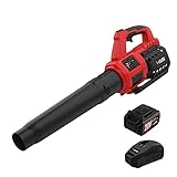 VacLife Leaf Blower Cordless with Battery and Charger -350CFM 150MPH 20V Electric Leaf Blower with Advanced Turbo & High-Speed Mode, Perfect for Cleaning Lawn, Yard, Garage, Patio & Sidewalk (VL717)