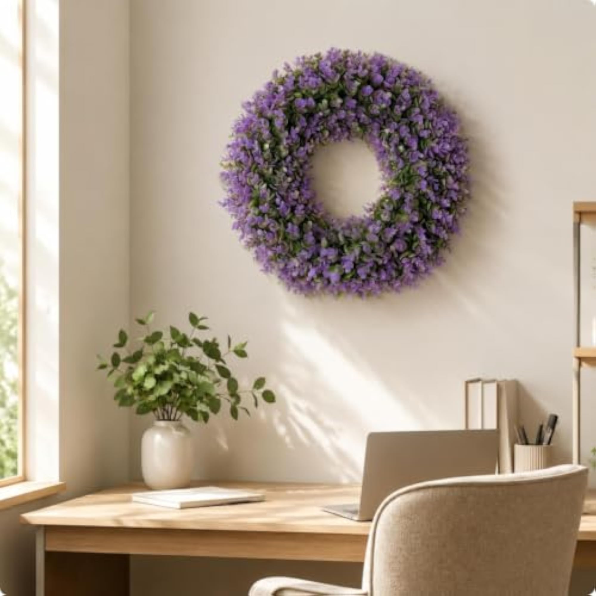 Foliage Wreath Indoor Outdoor Artificial Wreath