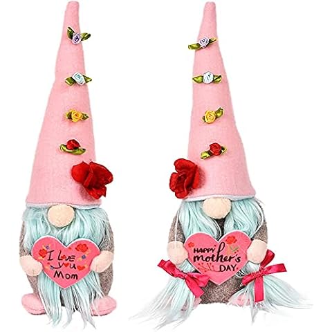 Figuras de gnomo decorativas para el día de la madre Cover