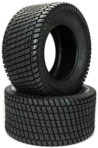 2-Pack Rubber Tires 15X6-6 For Lawn Mowers Fits Carlisle 5112521