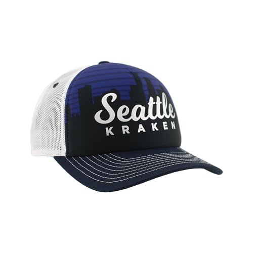 Seattle Kraken NHL Officially Licensed Women's Adjustable Hat Foil Spirit