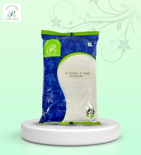 Image of Rahul Sugar Fine Sugar (Pack of 2) Pure and Natural Sweetener Chemical Free Sulphurless No Color, No Preservatives -2kg