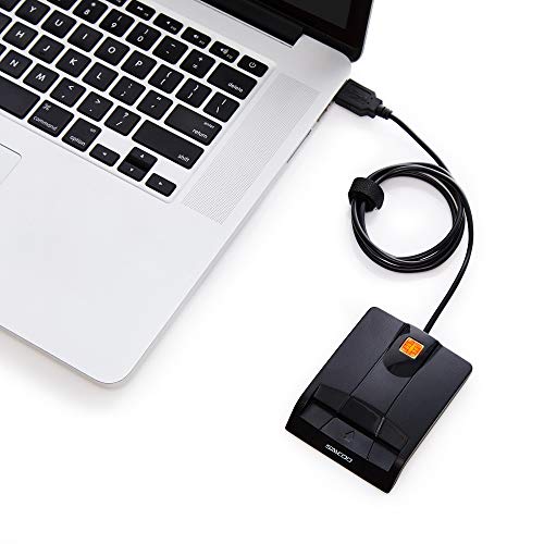 Saicoo Dod Military Usb Common Access Cac Smart Card Reader, Compatible With Mac Os, Win, Linux (Horizontal Version) #TOP5