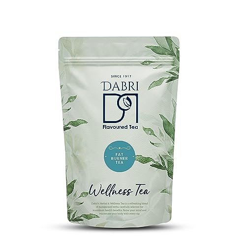 Image of Dabri Fat Burner Tea 100gm Pouch | Natural Organic Loose Leaf | Herbal Blend for Detox, Craving Control & Metabolism Boost | Helps To Natural Reduce waist | Pure Taste Wellness Tea
