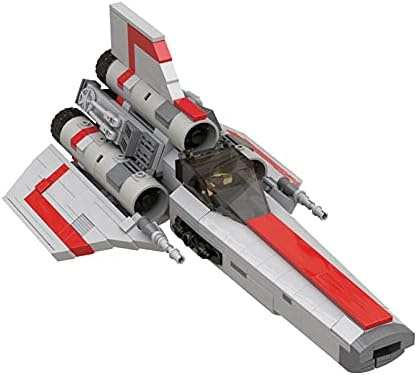 VONADO Space Wars Colonial Viper MK1 Building Block Toy Model, Space Wars Fighting Spaceship Building kit，Creativity New 2021(604 PCS)