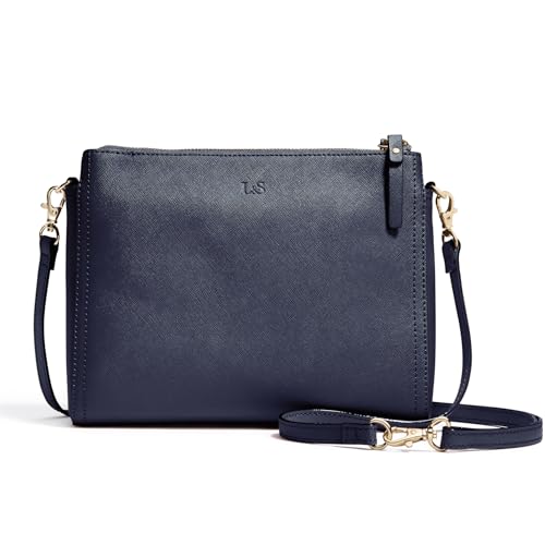 Lo & Sons The Pearl Crossbody Bag - Saffiano Leather Bag
