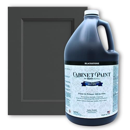 Bathworks Satin Cabinet & Furniture Paint 1 Gal Blackstone