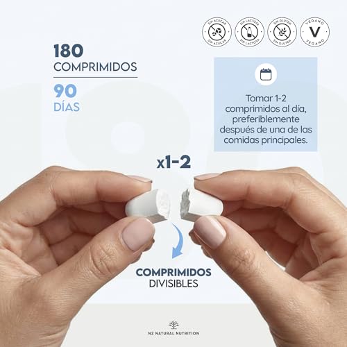 Miniatura 4 de Citrato De Magnesio 1440mg Magnesio Bisglicinato 600mg Malato 600mg. 440mg De Elemental De Alta Biodisponibilidad. Reduce Cansancio, Alivia Dolor Articulaciones Y Músculos. 3 Meses. N2