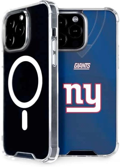 Skinit Phone Case Compatible with MagSafe iPhone 14 Pro Max - Officially Licensed NFL New York Giants Team Jersey Design