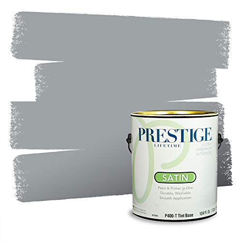 PRESTIGE Paints Interior Paint and Primer In One, 1-Gallon, Satin,
