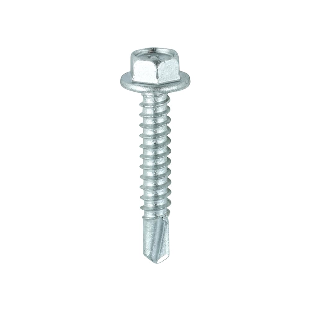 Timco L32b Hex No.3 Self Drill Screw Ruspert 5.5 X 32Mm Box Of 100 Silver