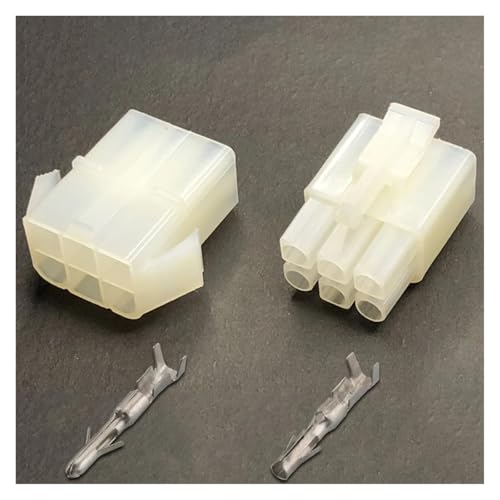 Connecteurs automobiles 6.2mm mâle femelle 6P gaine prise câble auto moto