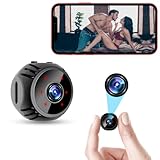Mini Spy Camera WiFi 1080P Wireless Hidden Nanny Cam Home Security Baby Monitor Indoor Video Recorder with Remote Viewing Phone APP Night Vision Motion Detection