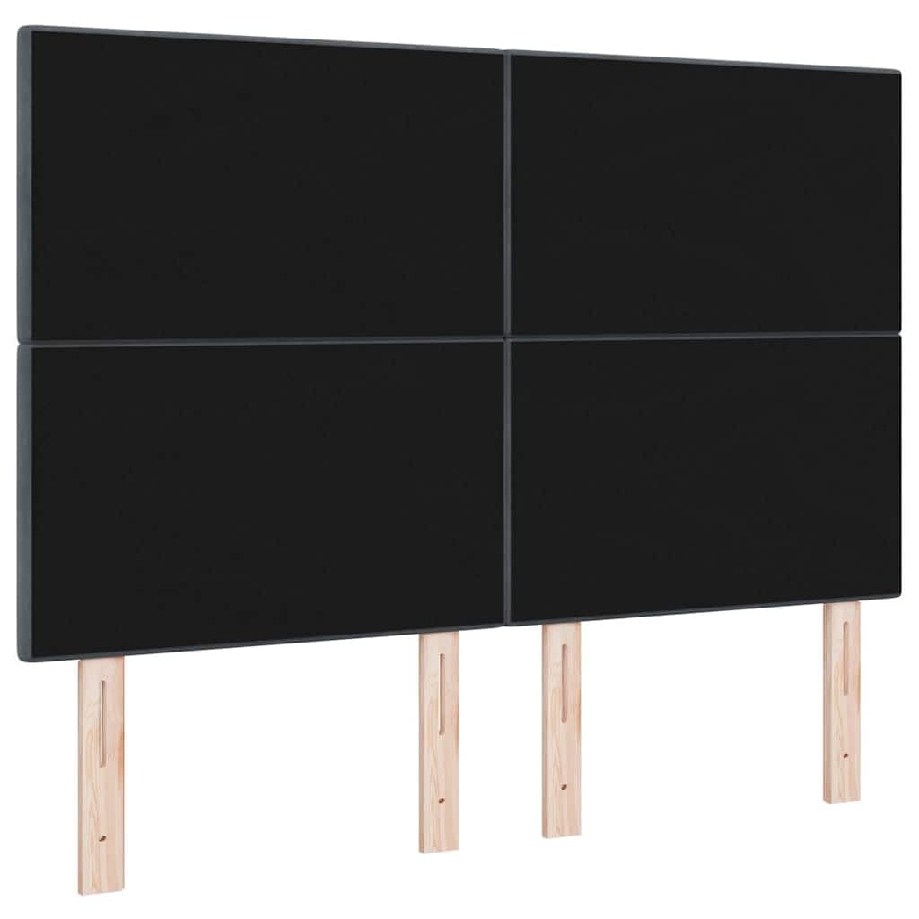 vidaXL Zagłówek Ciemnoszary 160 cm Aksamit
