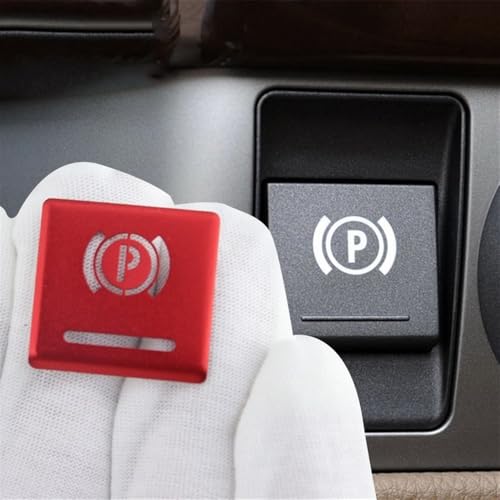 Bouton de commande de frein de stationnement BMW Série 7 E66 E65 argenté - 4