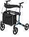 Produktbild Days Pulse Rollator, Blau, Leichte Aluminium, Quick Release Vorderräder, Curb Bergsteiger, Folidng, justierbar, langlebig, & Made For Handicapped & Behinderte