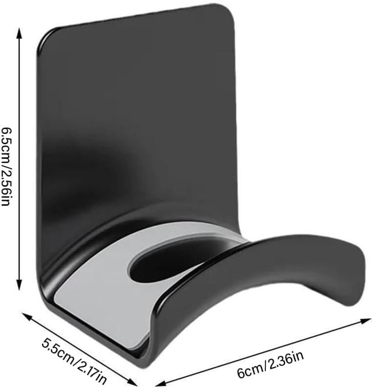 Headphone Hanger Hook Universal Headset Stand Holder Self Adhesive No Drill Need image 5