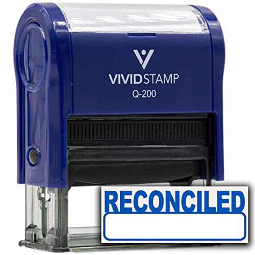 Basic Reconciled Selbstfärbender Gummistempel (blaue Tinte) - Q-200