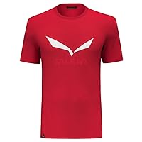 SALEWA Solidlogo Dry M T-Shirt Uomo, Flame