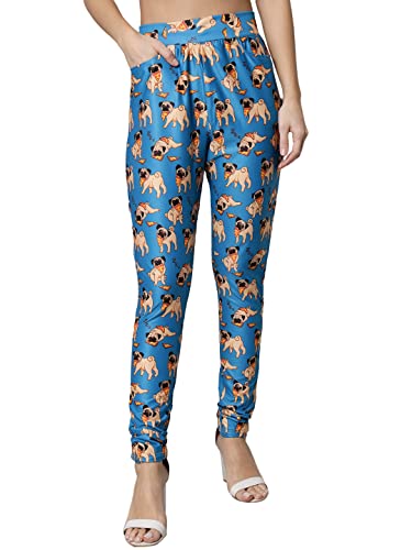 Image of RABBY Women Printed Track Suit Top Trackpant Co-ord Set Regular Fit Night Suit Notched Top and Pants Set For Ladies Travelling, Jogging, Running, Sports