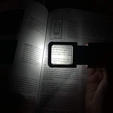 Led Lighted Sliding Pocket Magnifying Glass,3X Handheld Lighted Magnify Glasses For Reading Book Phone Menu Pill Bottles Map,Small Portable Magnifier For Low Vision Seniors Macular Degeneration 2 Pack #TOP5