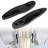 PSLER Motorcycle Rear Turn Signal Extension Holder Bracket License Plate Relocation Kit for Softail