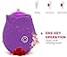 Rechargeable Adult Toys Tool for Women Today Big Pleasure Rabbit Ears Tool Electric Adult Toys Machine Pleasure Popular Gift Fast Charge Waterproof 8 Powerful Modes Waterproofing y783g (Purple)