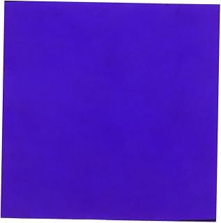 Homoyoyo Cobalt Glass Sheets for Flame Reaction High Durability Chemistry Tool Safe Laboratory Accessory Practicable Physical Experiment Equipment