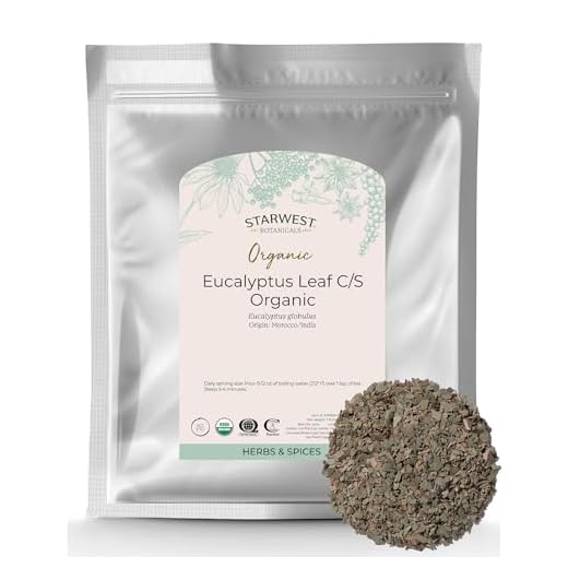 Starwest Botanicals Organic Eucalyptus Leaf Cut & Sifted - 1 Pound Bag