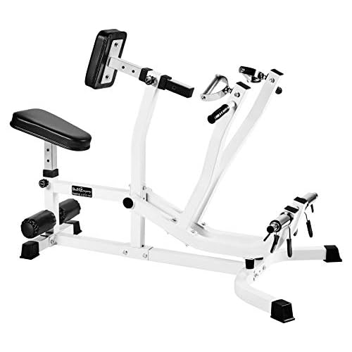 Bad Company Rückenmaschine/Rudermaschine I Rudergerät für das Rückentraining im Homegym I BCA-28