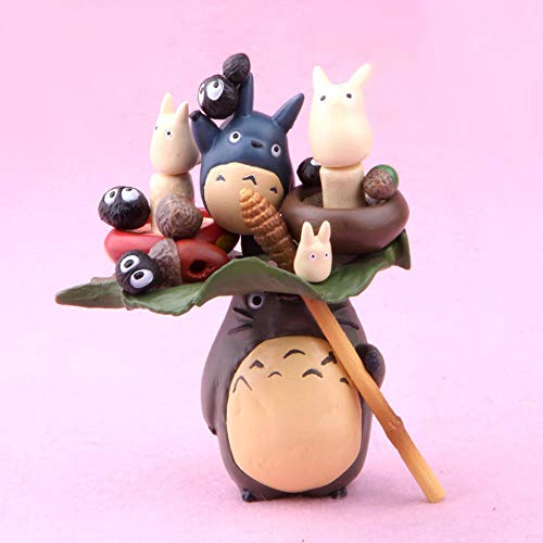 BINGFENG Figura Animado Mi Vecino Totoro Juguetes Modelo Anime/Recuerdos Crafts Estatua Decoración...
