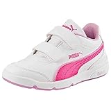 Puma Stepfleex FS SL PE Sneaker V, Color Blanco/Pink GLO, 1,5