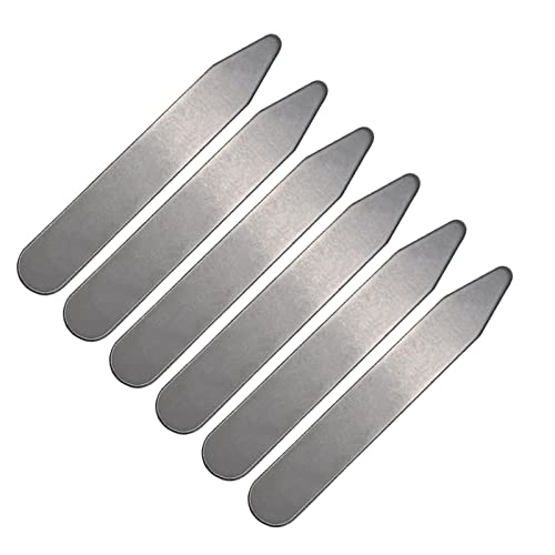 Image of The Style Sutra Collar Stays Metal Wrinkle Proof Non Slip for Unisex Work Uniform Wedding 70mmx10mmx0.8mm|Clothing Shoes & Accessories | Other Clothing Shoes & Accessories