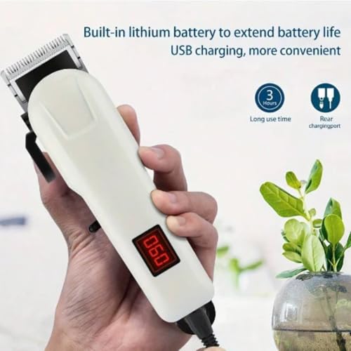 Image of Lambent 𝟏𝟓 𝐘𝐞𝐚𝐫𝐬 𝐖𝐚𝐫𝐫𝐚𝐧𝐭𝐲 Precision Trimmer, Versatile Grooming Tool with Advanced Features, Ergonomic Handle & Powerful Performance for Perfect Hair Styling.